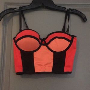 Bebe crop top